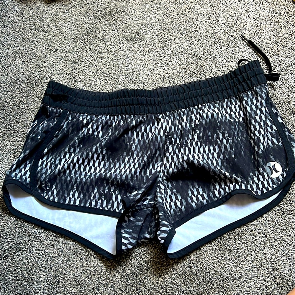 Hurley Phantom Printed Beachrider Shorts Black